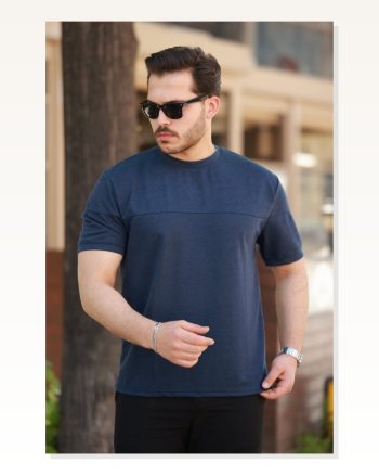 Erkek Oversize Bisiklet Yaka Kısa Kollu T-shirt