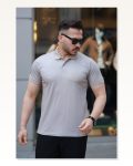 Erkek Yakalı Kagi Kumaş Kısa Kollu T-shirt Marketplace