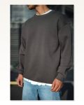 Kışlık Bisiklet Yaka Üç İplik Basic SweatShirt – Antrasit Marketplace