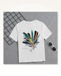 Kız Çocuk Baskılı T-Shirt – Beyaz Marketplace