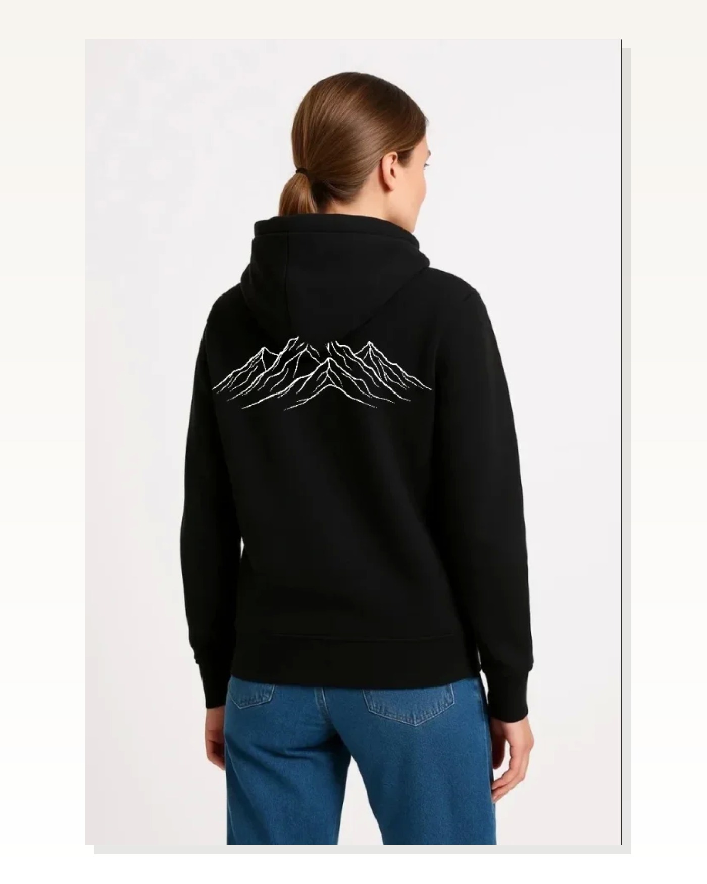 Kadın Salaş Stil Siyah Nihilist Penguen Özel Tasarım Oversize Kapüşonlu Sweatshirt Marketplace blank