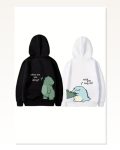 Baskılı Unisex Sokak Stili Siyah Sevgililer Günü Özel Kapüşonlu Oversize Sweatshirt Marketplace