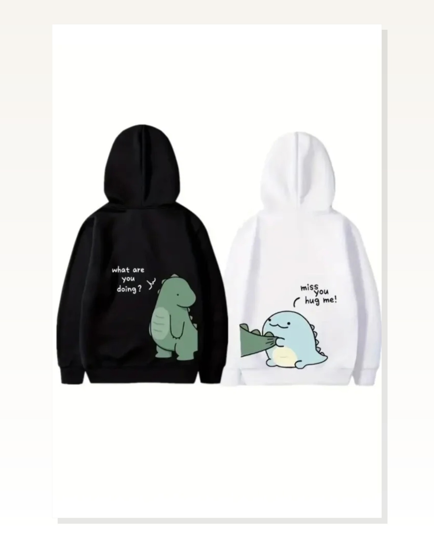 Baskılı Unisex Sokak Stili Siyah Sevgililer Günü Özel Kapüşonlu Oversize Sweatshirt Marketplace blank