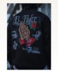 Baskılı Kadın Günlük Stil Siyah Üç İplik Penye Kapüşonlu Sweatshirt Marketplace