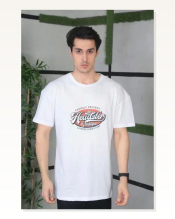 Unisex Günlük Stil Soyut Eskiz Çizimli Siyah Pamuklu Oversize Tişört