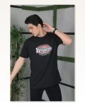 Baskılı Unisex Günlük Stil Modernist Hat Sanatı Beyaz Pamuklu Oversize Tişört Marketplace