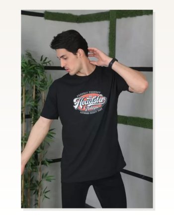 Baskılı Unisex Günlük Stil Modernist Hat Sanatı Beyaz Pamuklu Oversize Tişört