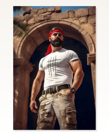 Sırt Baskılı Unisex Beyaz Premium Penye Oversize Tişört