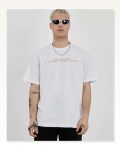 Baskılı Unisex Beyaz Arktik Seri Minimalist Tişört Marketplace
