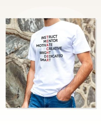 Baskılı Unisex Günlük Stil Beyaz Bisiklet Yaka Oversize Tişört