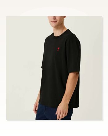 Baskılı Unisex Günlük Stil Siyah Street Edition Karakter Tişört