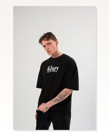 Baskılı Unisex Beyaz Retro Futurist Tasarım Tişört