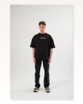 Baskılı Unisex Günlük Stil Siyah Shadow Serisi Minimal Tişört Marketplace