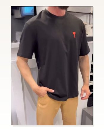 Baskılı Unisex Günlük Stil Siyah Karakter Silüet Pamuklu Oversize Tişört