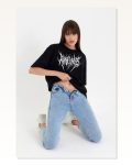 Baskılı Unisex Günlük Stil Siyah Karbon Siyahı Özel Seri Oversize Tişört Marketplace