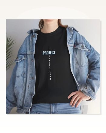 Baskılı Unisex Günlük Stil Siyah Abstract Sanat Tişört