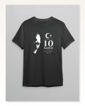10 Kasım Atatürk Anma Günü Silüet Baskılı Oversize Bisiklet Yaka T-shirt – Siyah Marketplace