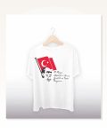 19 Mayıs Atatürkü Anma Gençlik Ve Spor Bayramı Baskılı Oversize T-shirt – Beyaz Marketplace
