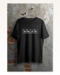 24 Kasım Kimya Öğretmeni Hediyesi Baskılı Bisiklet Yaka T-shirt Beyaz