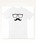 Babalar Günü Hediye Baba Temalı Baskılı Oversize Bisiklet Yaka T-shirt – Beyaz Marketplace