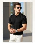 Erkek Kısa Kollu Polo Yakalı Triko Tshirt