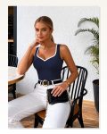 Kadın Askılı Kalp V Yakalı Dalgıç Bluz Marketplace