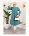Düğme Detaylı Aerobin Tunik MİNT Marketplace