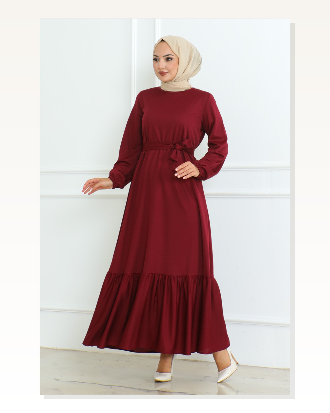 elbise bordo 207 Marketplace blank