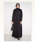 Embroidered Abaya mdc 2031 Plum Marketplace
