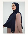 Medina Silk Shawl MC1115 Navy Blue Marketplace