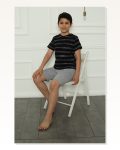 Moda Cartoon Boy’s Combed Cotton Shorts Pajama Set 20392 Marketplace