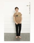 Moda Çizgi Boy’s Cotton Short Sleeve Pajama Set 20383 Marketplace