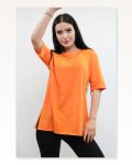 Moda Çizgi Chain Accessory Tshirt Orange Marketplace