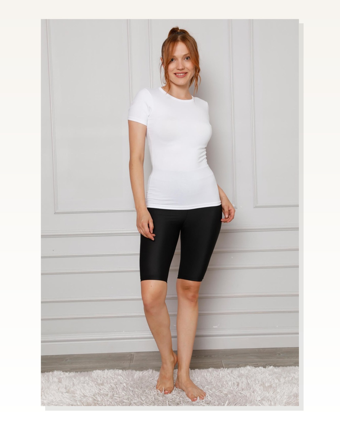 Moda Çizgi Combed Cotton Lycra Above Knee Tights 5876P Marketplace blank