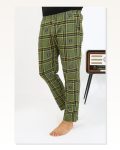 Moda Çizgi Erkek Ekoseli Desen Penye Tek Alt Pijama 27540 Haki Marketplace
