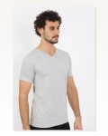 Moda Çizgi Erkek V Yaka Gri Penye Atlet 6560 Marketplace