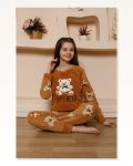 Moda Çizgi Girls WelSoft Polar Pajama Set 20522 Marketplace