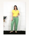 Moda Çizgi Kadın Pamuklu Büyük Beden Alt Pijama 27473 Marketplace