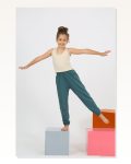 Moda Çizgi Kız Çocuk Sıfır Kol Ten Rengi Penye Pijama Takım 20433