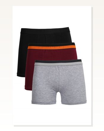 Moda Çizgi Men’s Combed Cotton 3-PIECE Boxer 40096