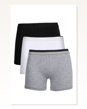Moda Çizgi Men’s Combed Cotton 3-PIECE Boxer 40100