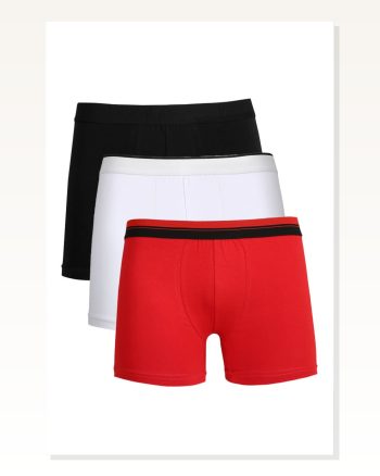 Moda Çizgi Men’s Combed Cotton 3-PIECE Boxer 40103