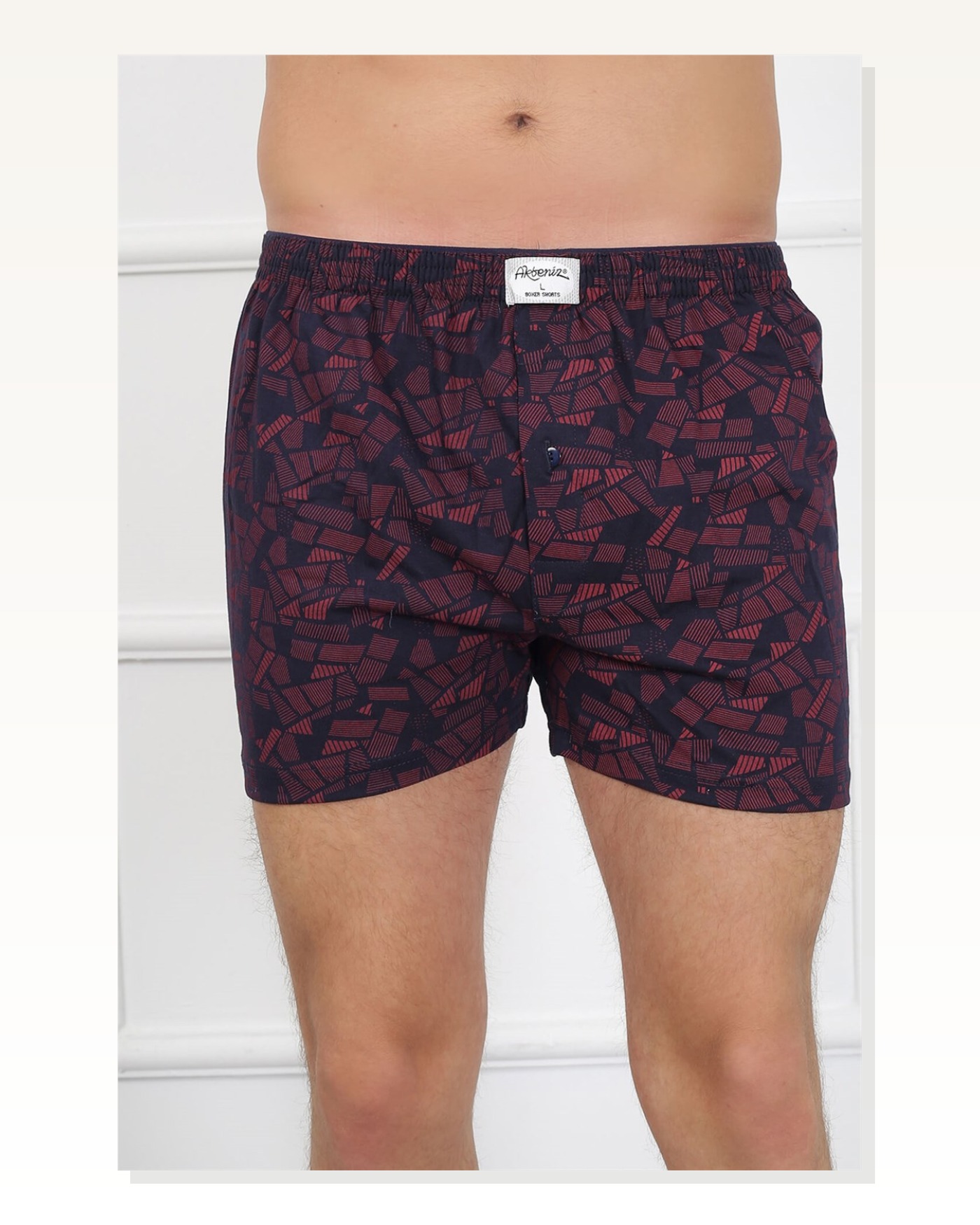 Moda Çizgi Men's Combed Cotton Boxer 40091 Marketplace blank
