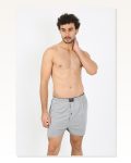 Moda Çizgi Men's Combed Cotton Boxer Gray 40091