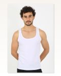 Moda Çizgi Men’s Combed Cotton White Undershirt 6566 Marketplace