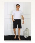 Moda Çizgi Men’s Cotton Black Shorts 27484 Marketplace