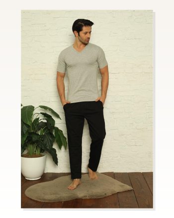 Moda Çizgi Men's Cotton Bottom Tracksuit 7006
