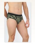 Moda Çizgi Men’s Cotton Patterned Lycra Slip Khaki 40131 Marketplace