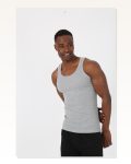 Moda Çizgi Men’s Gray Athlete Ribbed Undershirt 6503 Marketplace