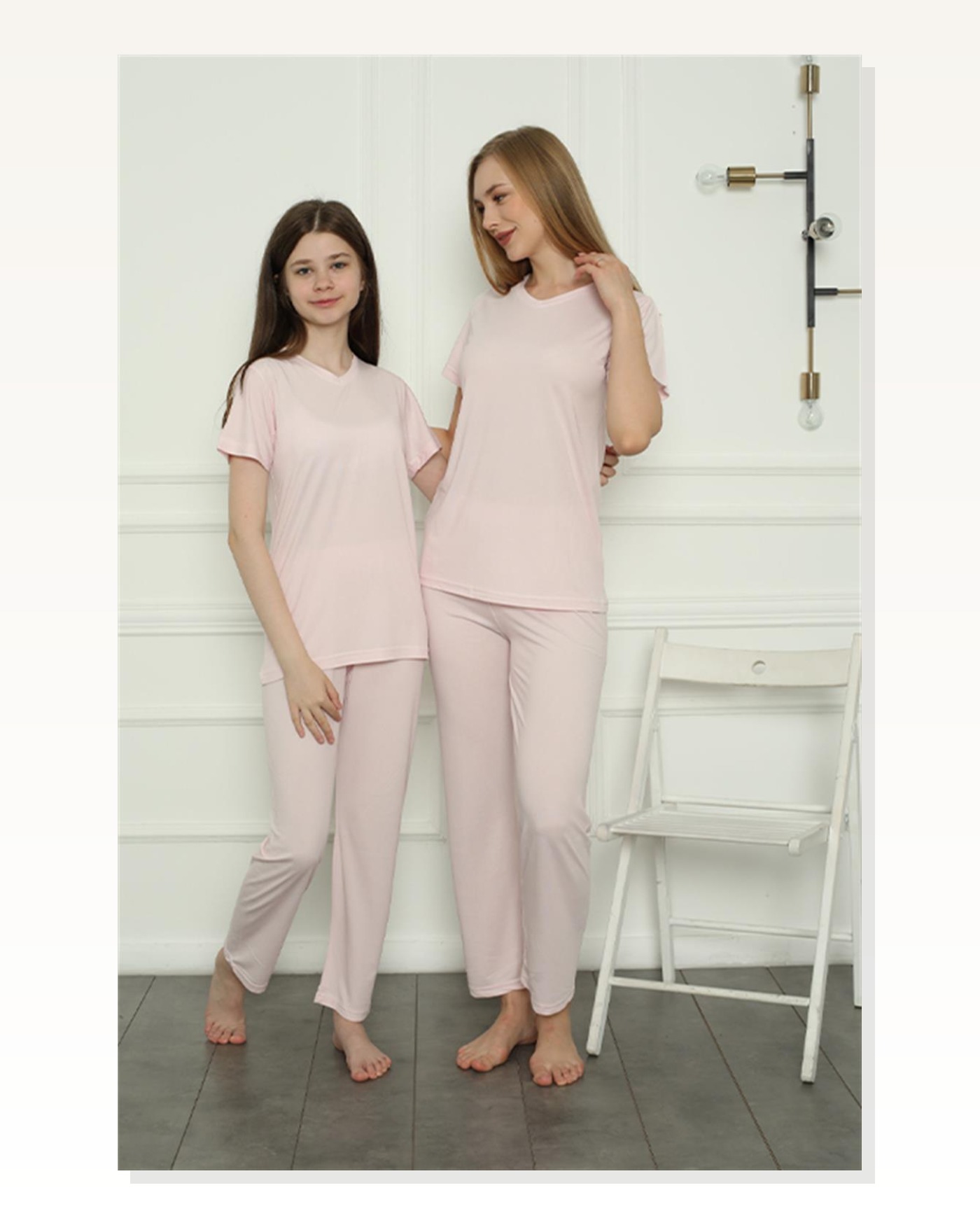 Moda Çizgi Mother Daughter Family Combed Cotton Pajama Set Sold Separately. Prices Vary 50107 Marketplace blank